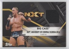 2017 Topps WWE NXT Mat Relics Silver /25 Big Cass #MR-BC g2u