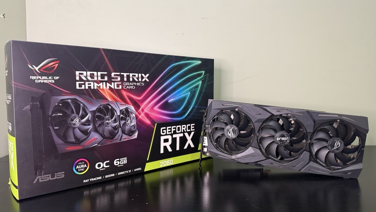 ASUS NVIDIA Rog STRIX GeForce RTX 2060 OC 6GB Gaming [Read