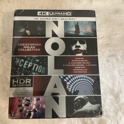 Christopher Nolan Collection 7 Film 4K Ultra HD Set Italy/English HDR Blu Ray