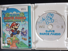 Super Paper Mario (Nintendo Wii, 2007) ****TESTED****