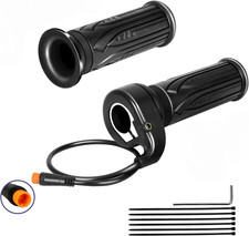Universal 3 Pin Ebike Throttle Full Twist Compatible with Electric Bike Scooter