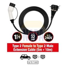 Napa Electric Vehicle Charging Cable Charging plug type 2 fits Toyota Mirai
