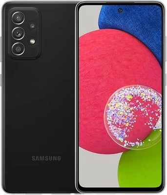 New BOXED Samsung Galaxy A52 5G 128/6GB Black Unlocked Android Smartphones - Image 1 of 4