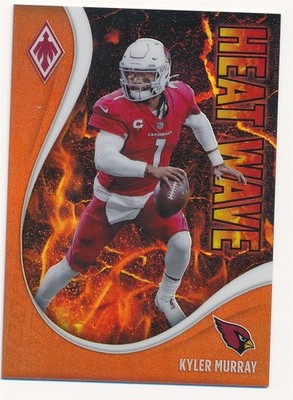 KYLER MURRAY 2021 PANINI PHOENIX HEAT WAVE ORANGE #4 SP CARDINALS #18/99 MINT