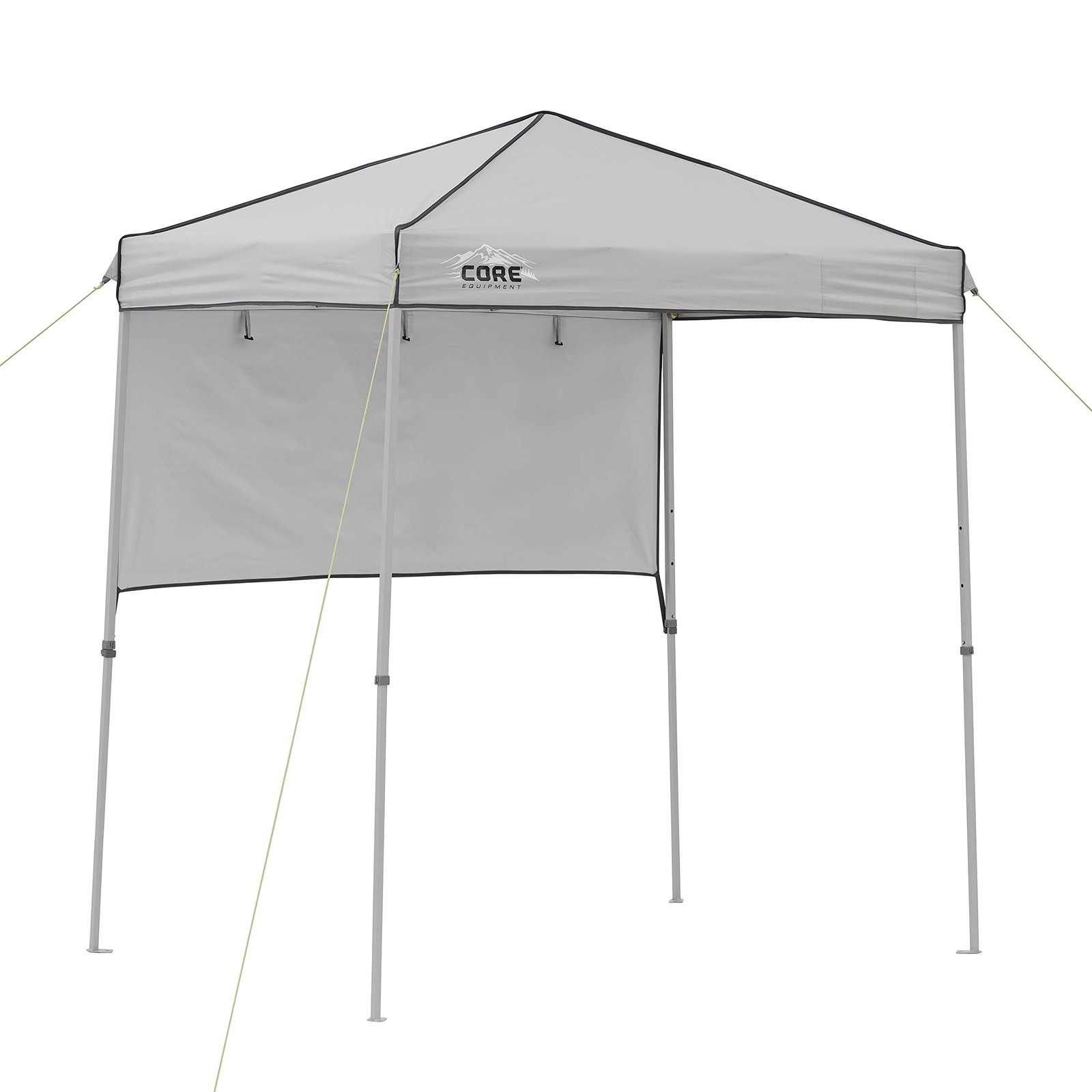 Tent With Adjustable Sun Wall, 6 Ft X 4 Ft , Gray