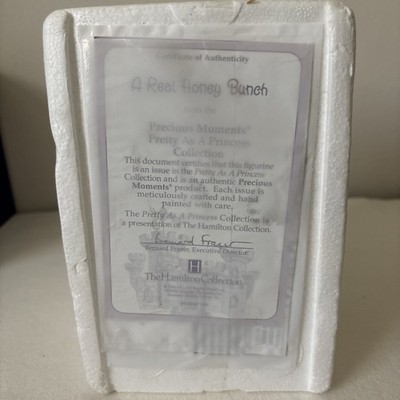 Precious Moments Hamilton Collection A Real Honey Bunch