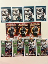 TRAVIS HUNTER 2025 Panini Score 11 RC 4 Base 3 Hot Rookies 4 NFL Draft