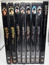 Harry Potter DVD Full Set Complete Set of 8 Movies 1-8 2002 - 2011 Warner Bros