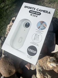 Sports Camera For Body/Helmet, 1080P, H.264, Waterproof, HD, Open Box, New.
