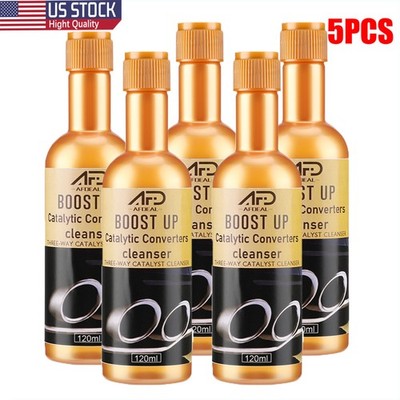 5X Multipurpose Boost Up Vehicle Engine Catalytic Converter Cleaner DeepCleaning