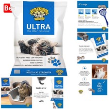 Ultra UnScented Clumping Cat Litter 40 lb - Safe for All Breeds & Life Stages 0.93 per pound