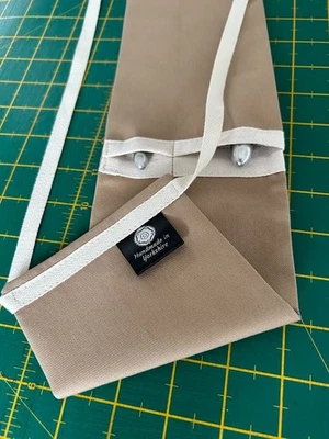 Fly Fishing Rod Bag Sleeve Cloth Case 2 piece. Handmade in Yorkshire