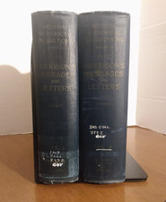 ~ WILLIAM HENRY HARRISON Messages and Letters 2 Vols 1922 Gibson Posey INDIANA ~