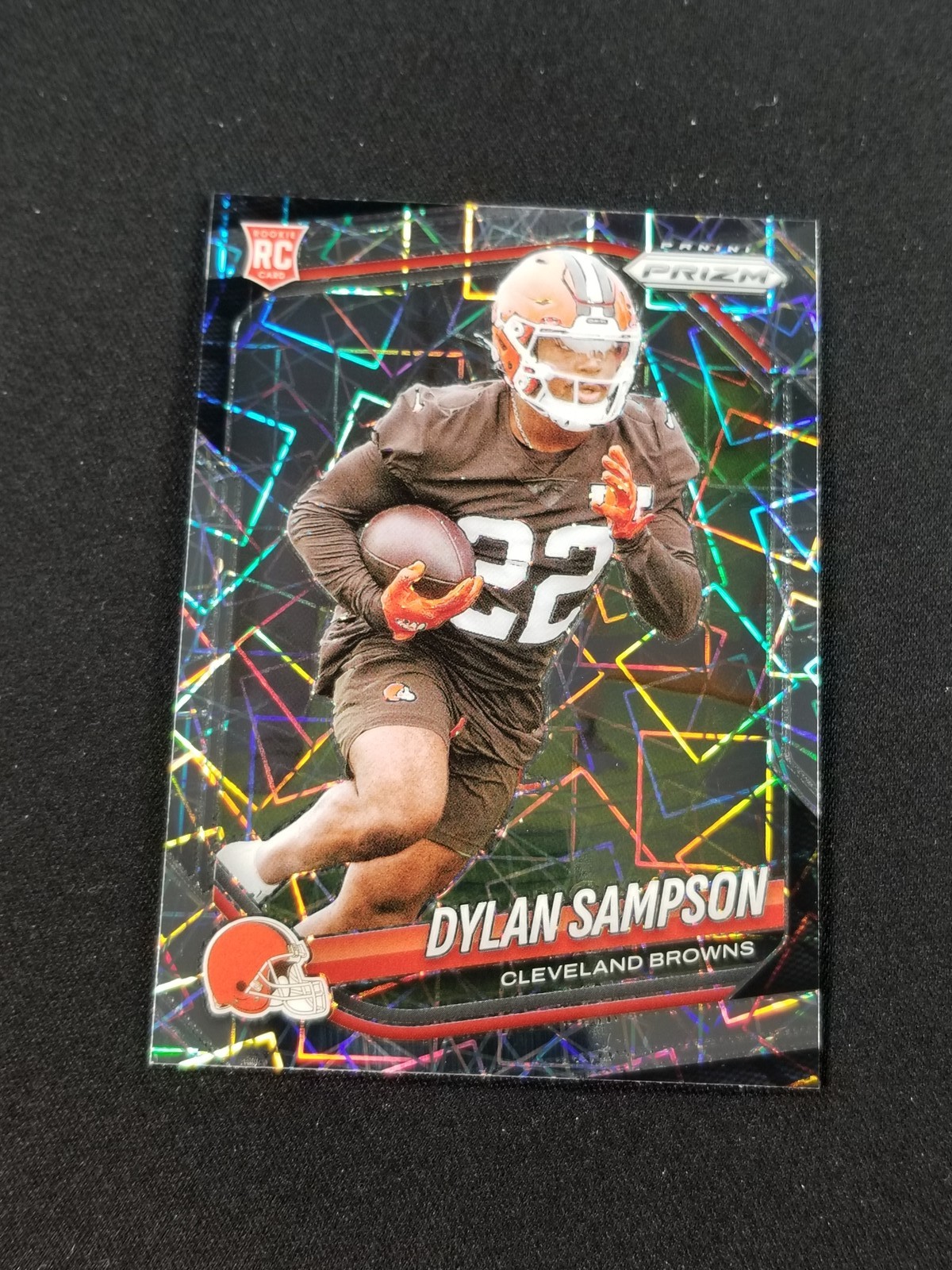 2025 Panini Prizm #365 Dylan Sampson Lazer Rookie