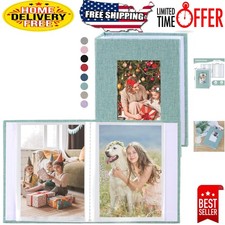 Elegant 2 Pack Linen Photo Album 4x6 - Preserve 72 Cherished Memories