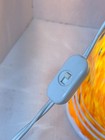 Barovier & Toso Murano glass lamp hanging lamp WORKS MCM No Chips SEE PHOTOS — photo 9