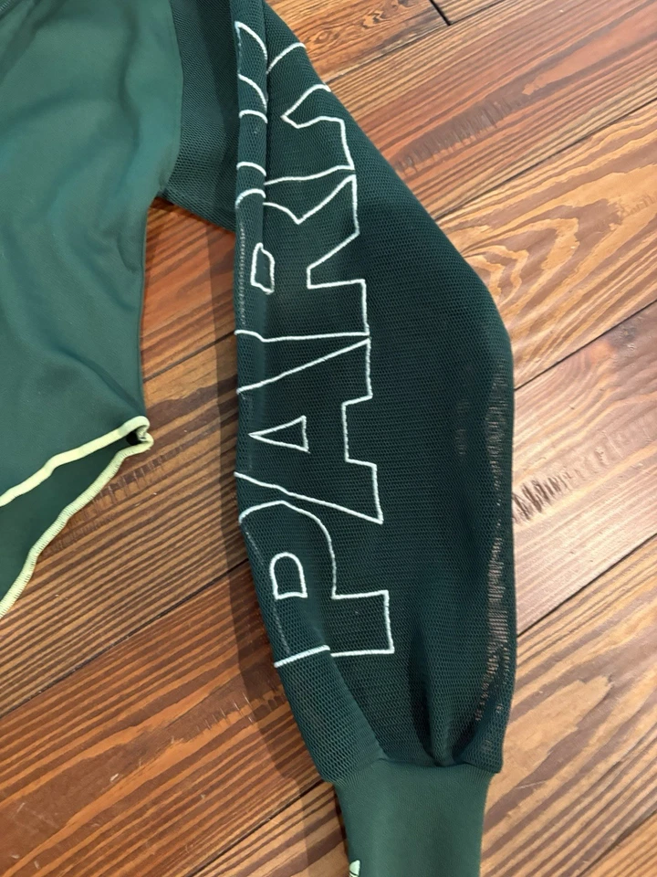 Beyonce Ivy Park X Adidas Cápsula - Body Manga Malla Verde Talla S Foto 3 de 4