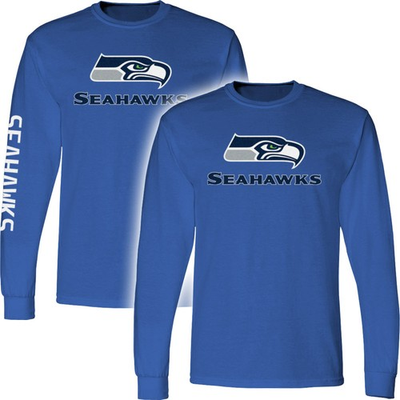 #ad Seahawks Long Sleeve T Shirt Seattle Football Sea GSS01 $23.86