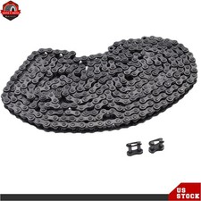 Roller Chain 35 10 Feet with 1 Connecting Link 0.375 Inch