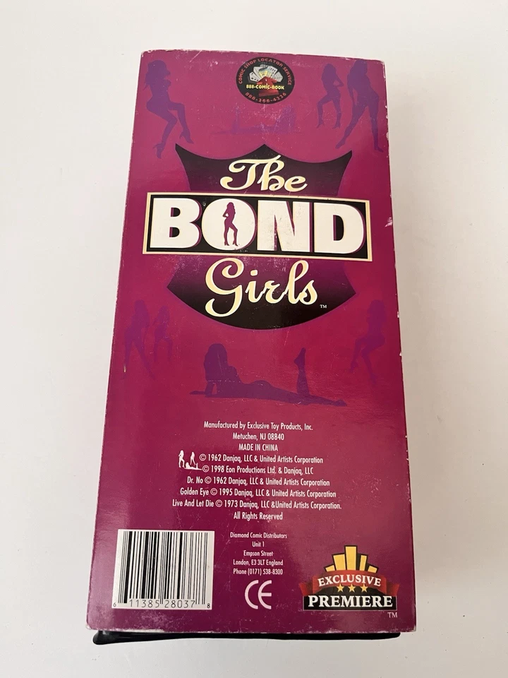 复古 James Bond - The Bond Girls - Xenia Onatopp - 可动人偶 - 全新 — 第 3/4 张图片