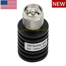 10W RF Coaxial Dummy Load UHF PL259 Male Connector Plug Termination 0-1GHz 50Ω