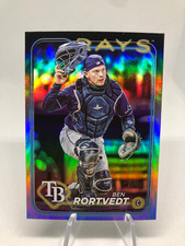 Ben Rortvedt 2024 Topps Update Rainbow Foil Card #US234 Rays