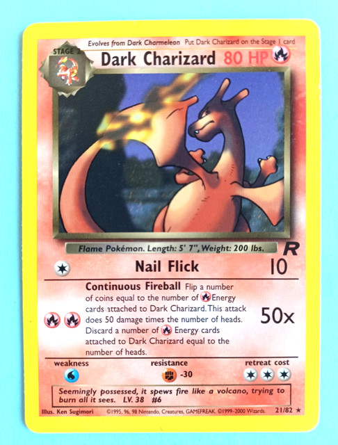 Dark Charizard #21 (Team Rocket (2000))