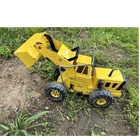 Tonka Vintage Pressed Steel Front End Loader Construction Toy Yellow/Black