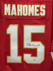 Patrick Mahomes Signed NIKE Kansas City Chiefs NFL Jersey TSA COA MVP 3xSB Champ
