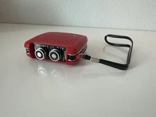 VINTAGE *NEW* 70's Four Star FS-7 Solid State Radio in Red - RARE