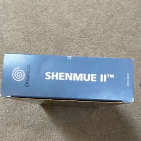 SEGA Shenmue II Sega Dreamcast PAL 2001 Boxed Manual Included CIB