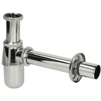 "Oeg Flaschensiphon 1 1/4\" 32 Mm 200 Mm Messing Verchromt"