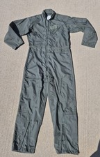US Military CWU-27/P Flight Suit 44L Flyers Summer Aramid Sage Green