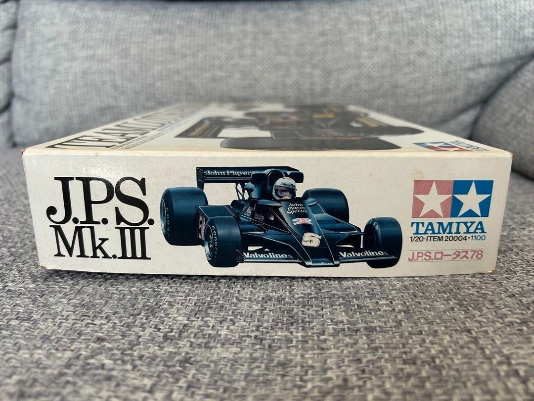 J.P.S.MK.Ⅲ TEAMLOTUS 1/20 TAMIYA TEAM LOTUS J.P.S.Mk.III GRAND PRIX MODEL KIT