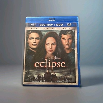 The Twilight Saga: Eclipse (Blu-ray, 2010) Kristen Stewart Robert Pattinson EUC