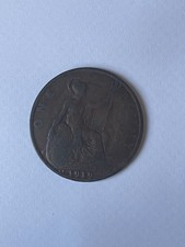 1919 KN Kings Norton One Penny Coin King George V Key Date