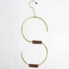 Round Brass Belt Scarf Tie Closet Organizer Hanger