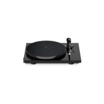 Pro-Ject E1 Standard Plattenspieler mit AT3600L Tonabnahmer hochglanz schwarz