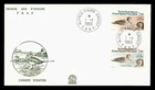 DR WHO 1983 FRENCH ANTARCTIC FSAT FDC BIRD CACHET COMBO M70638