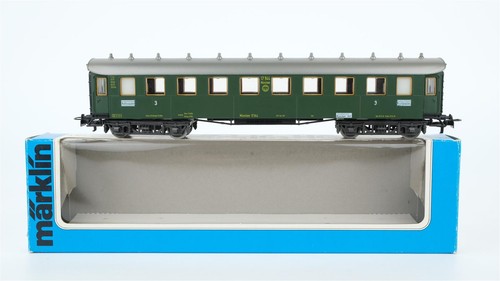 Vagón de tren rápido Märklin H0 4136 (17 944) 3ª clase C4ü bay 11 de la DRG | Zustand: Gebraucht
