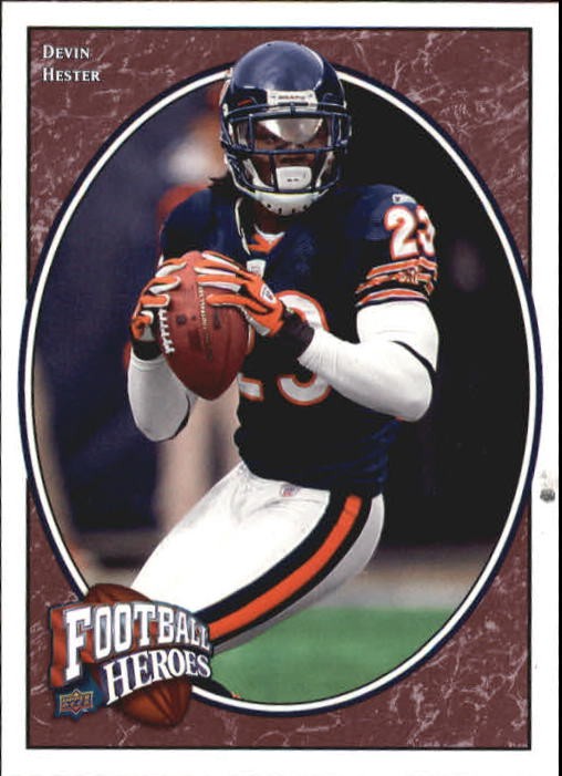 2008 Upper Deck Heroes #34 Devin Hester - FB