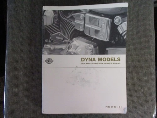 OEM HARLEY-DAVIDSON 04 DYNA 99481-04 OFFICIAL FACTORY SERVICE SHOP MANUAL NR
