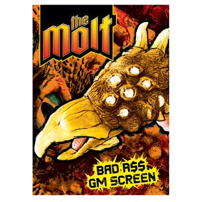 Mörk Borg RPG The Molt Bad A$$ GM Screen - EN - EFRPG1074