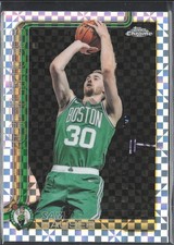 2025-26 Topps Chrome #14 Sam Hauser X-Fractor