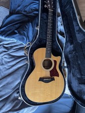 Taylor 314-CE Acoustic-Electric Guitar Natural w/ Hard Case & Extra Strings