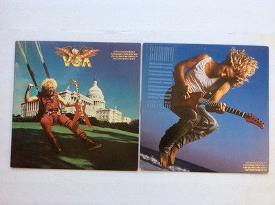 SAMMY HAGAR   VOA * SELF TITLED   1984 & 1987 NM PROMO 1ST PRESSING *2 ALBUM LOT