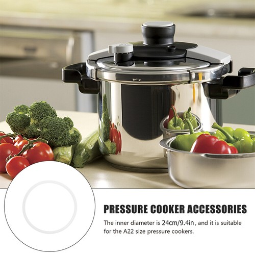 2pz Pentola a Pressione Casa Riutilizzabile Uso Quotidiano Silicone Pentola Anelli Ricambio - Foto 10 di 12