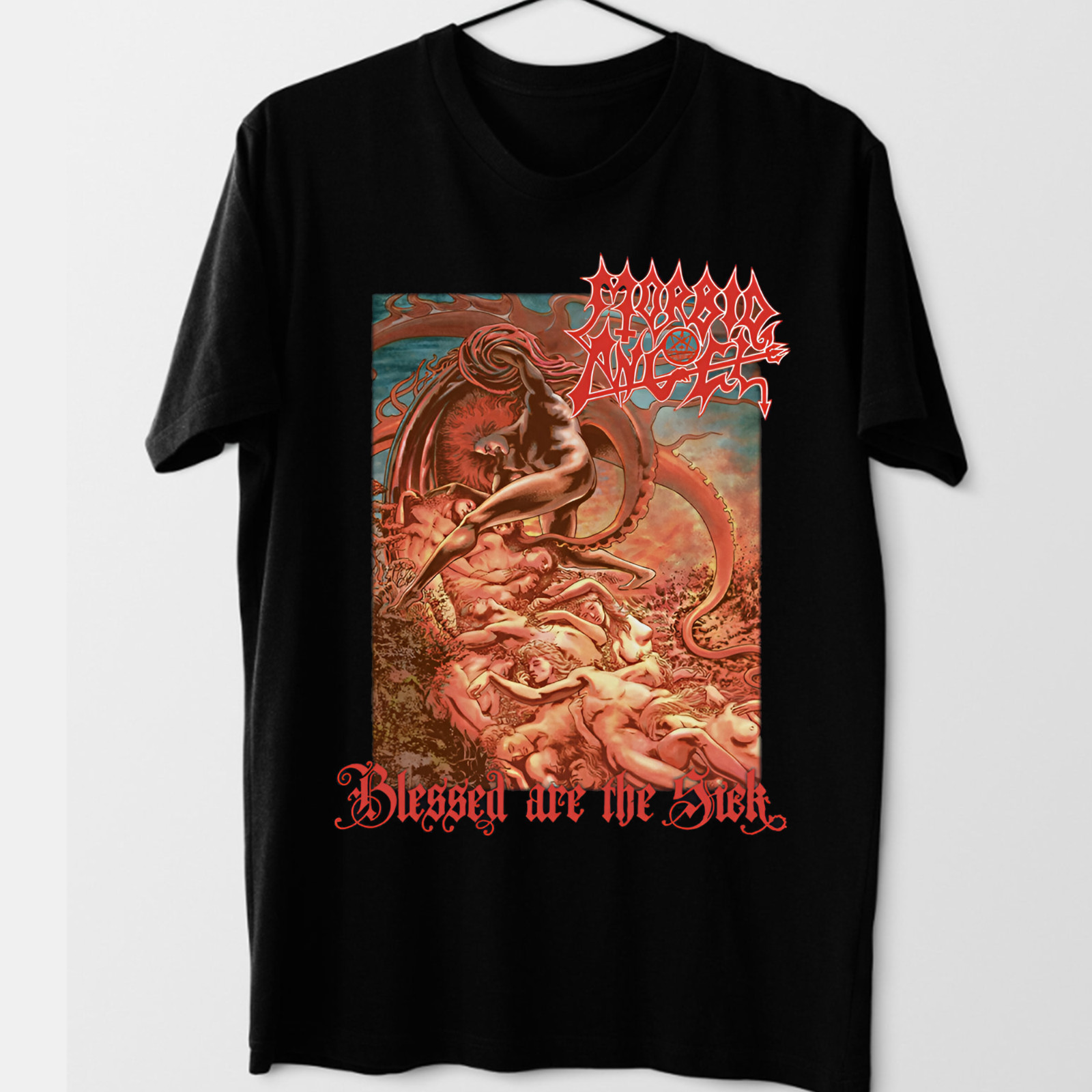Morbid Angel Blessed Are The Sick Album Cotton Men S-5XL