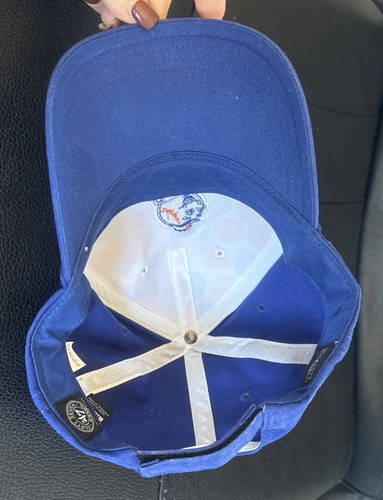 '47 Brand New York Mets Strapback Adjustable Kids Hat Blue & Orange Mr. Met Logo - Picture 5 of 17