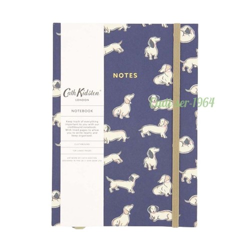 Cath Kidston Sausage Dog A5 Notebook 128 Lined Pages NEW Dachshund Note Book - Picture 16 of 24